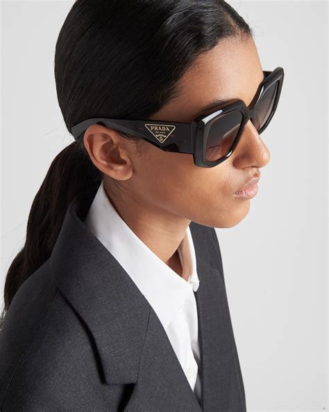 prada sfw 14|Sunglasses With Prada Logo.